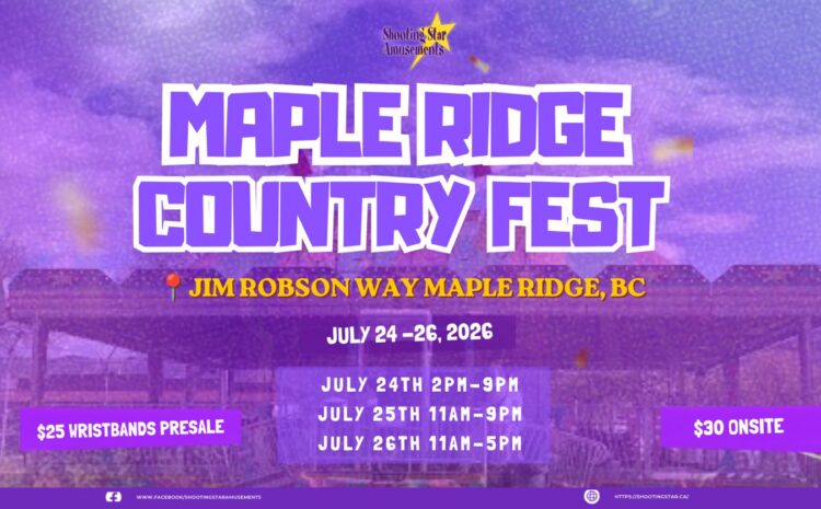 Maple Ridge Country Fest 2026