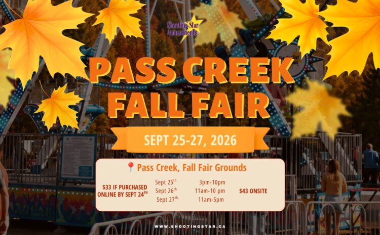 Pass Creek Fall Fair 2026