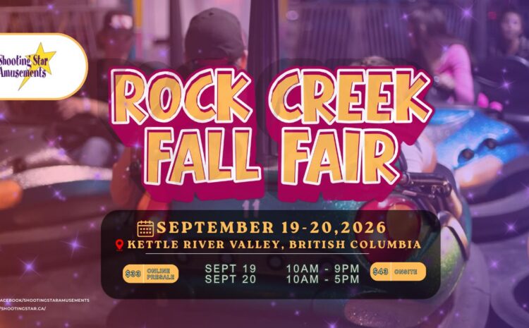  Rock Creek Fall Fair 2026